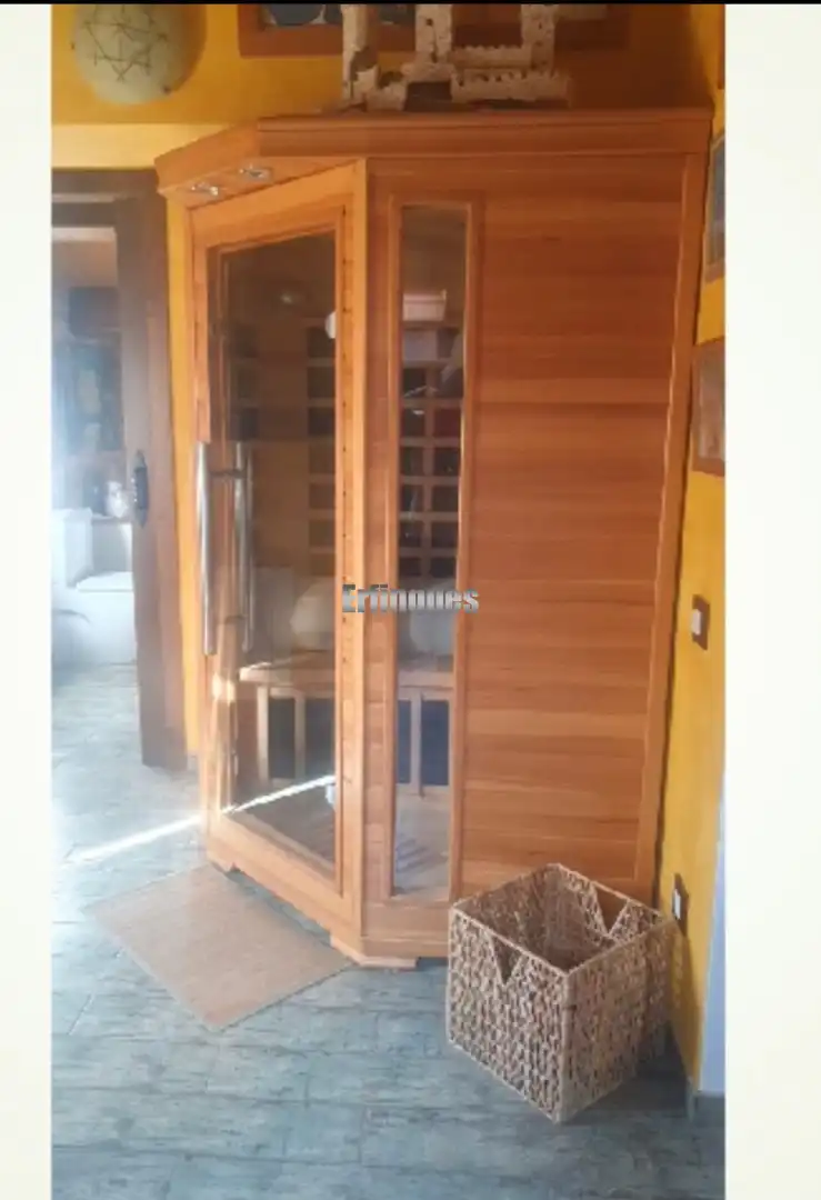 Schlafzimmer von Haus oder Chalet zum Verkauf in Rubí mit Klimaanlage, Heizung und Privatgarten
