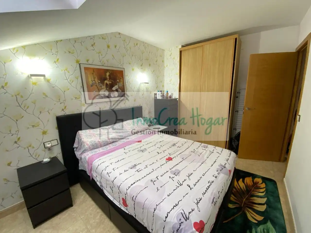 Schlafzimmer von Wohnung zum Verkauf in Nigrán mit Heizung und Möbliert