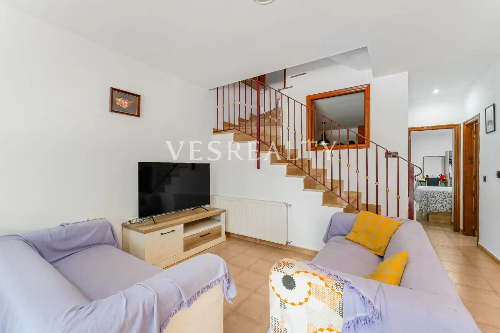 Sala d'estar de Casa o xalet en venda en Sant Joan d'Alacant amb Jardí privat, Terrassa i Balcó