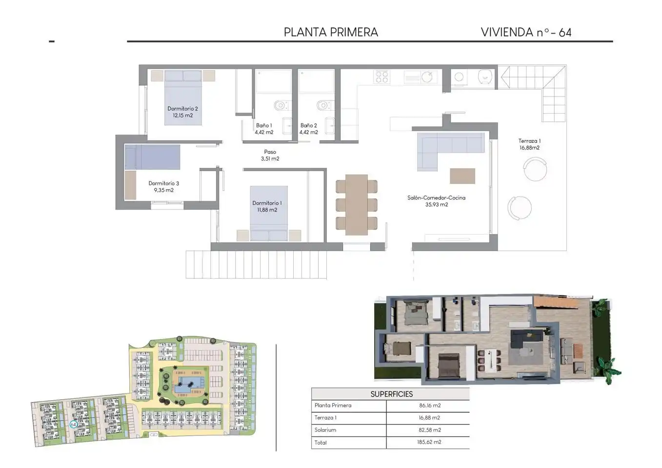 Haus oder Chalet zum Verkauf in Finestrat mit Klimaanlage, Terrasse und Schwimmbad