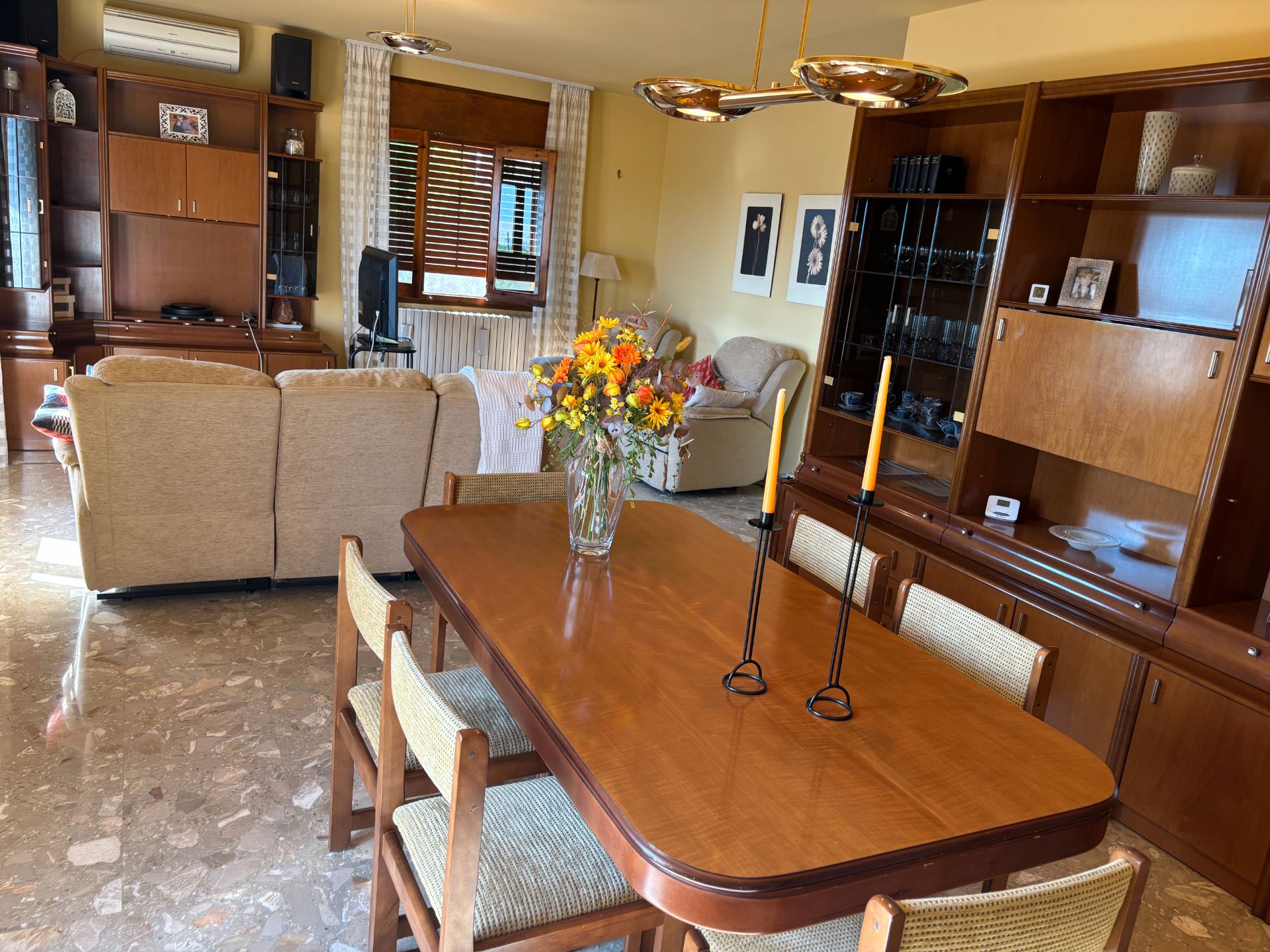 Dining room of House or chalet for sale in Miralcamp  with Heating, Private garden and Furnished