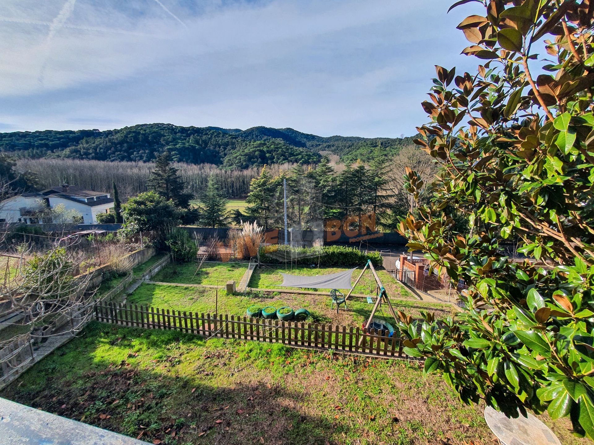 Jardí de Casa o xalet en venda en Vallgorguina amb Jardí privat, Terrassa i Moblat