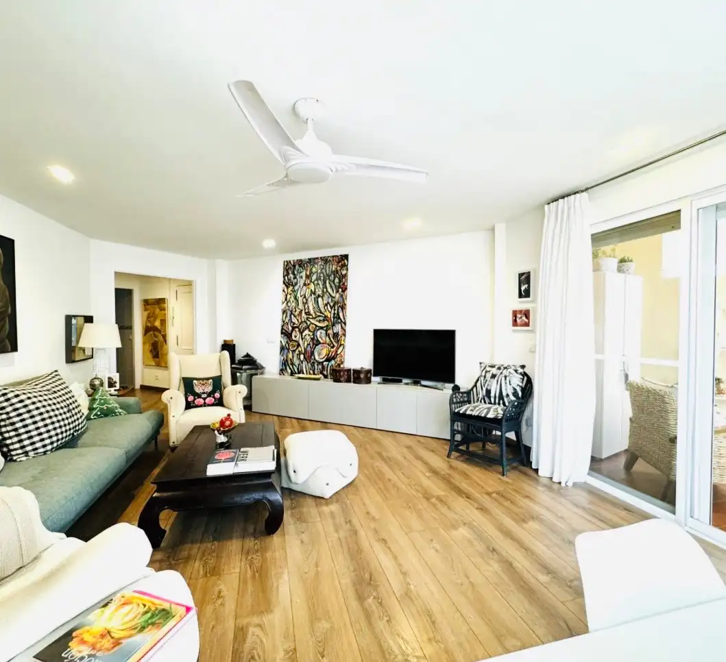 Living room of Flat for sale in Jávea / Xàbia  with Air Conditioner, Heating and Terrace