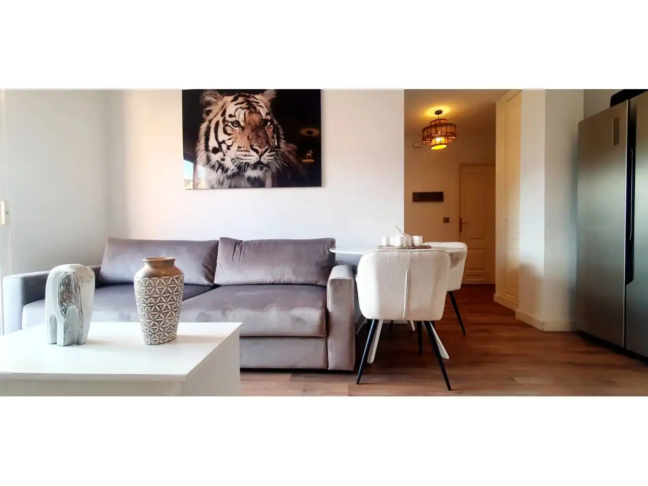 Sala de estar de Estudio en venta en Vícar con Calefacción, Terraza y Trastero