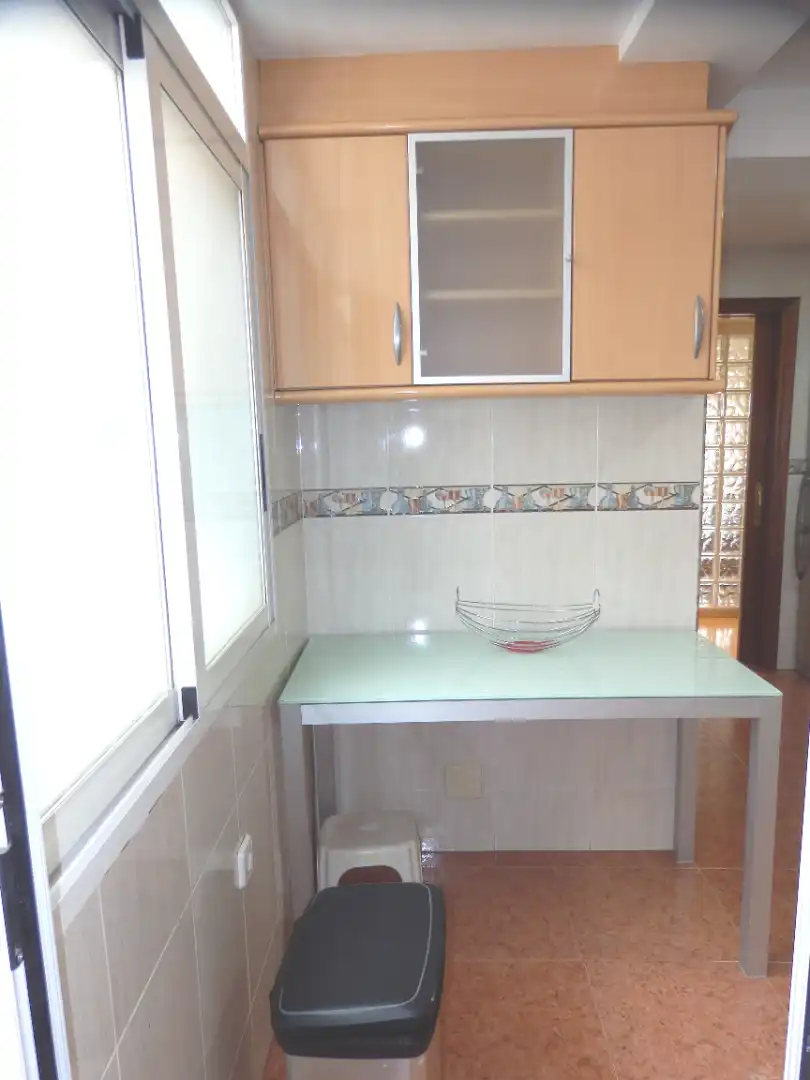 Cocina de Piso de alquiler en Valencia con Aire acondicionado, Amueblado y Horno