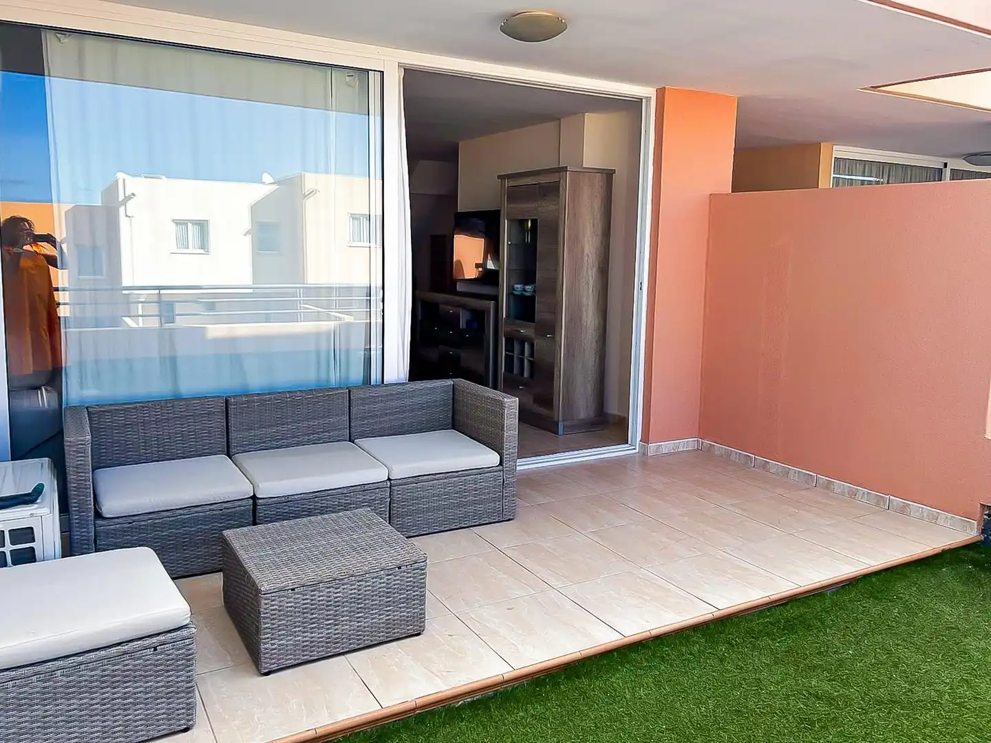 Terraza de Dúplex en venta en Adeje con Aire acondicionado, Jardín privado y Terraza