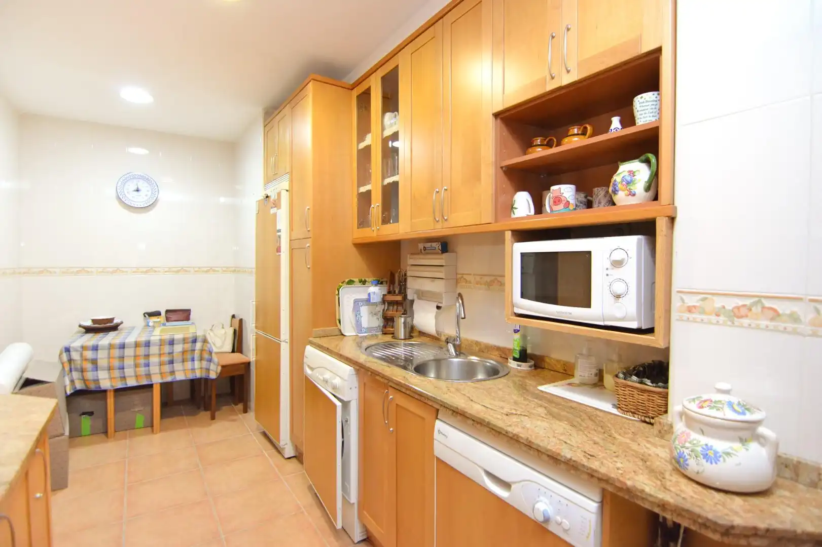 Küche von Wohnung zum Verkauf in Madrid mit Heizung und Parkett