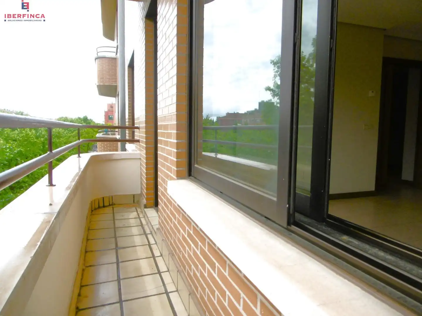 Balcony of Flat for rent in Valladolid  with Heating, Terrace and Storage room