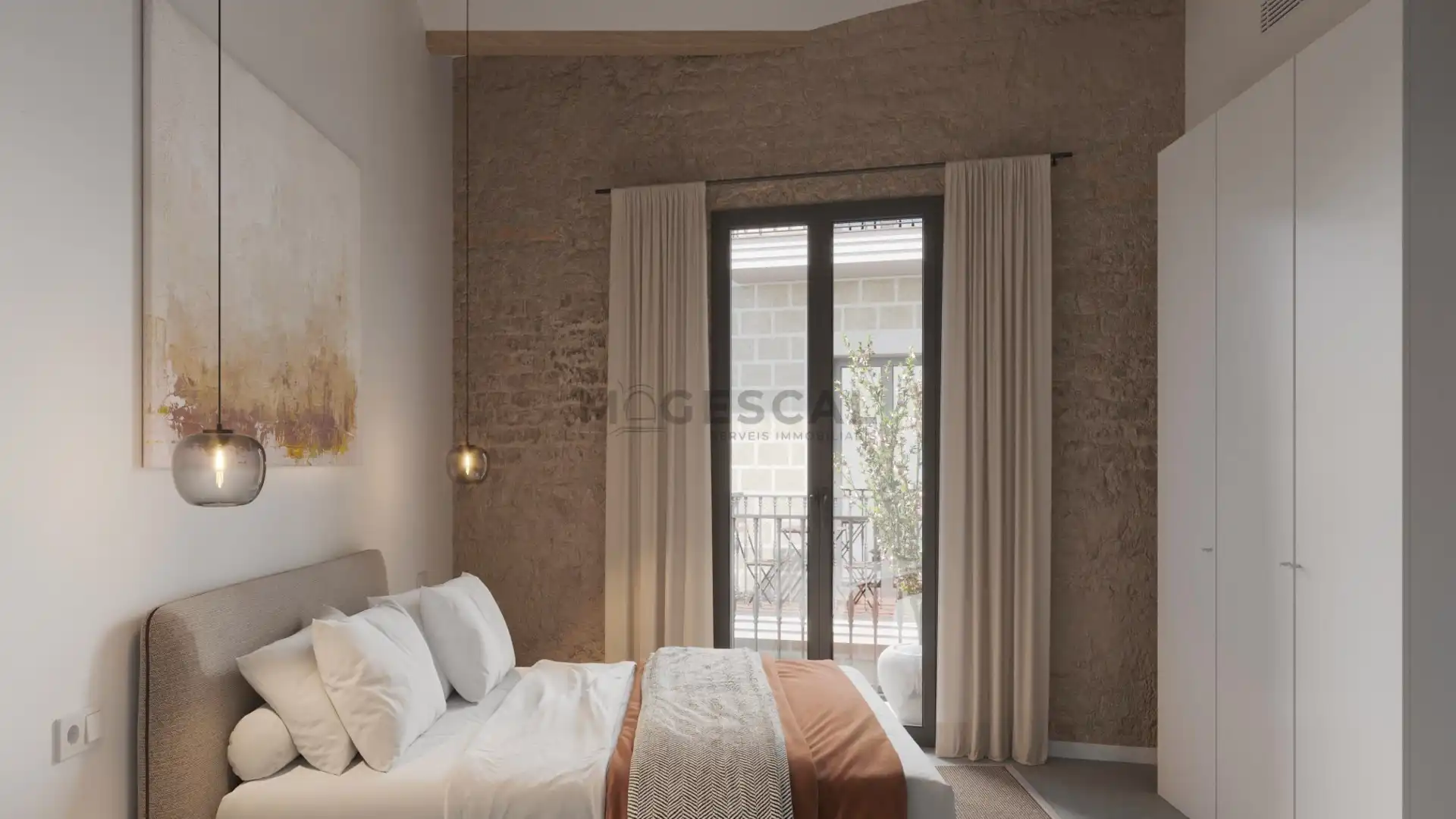 Dormitori de Dúplex en venda en Caldes de Montbui amb Aire condicionat, Calefacció i Terrassa