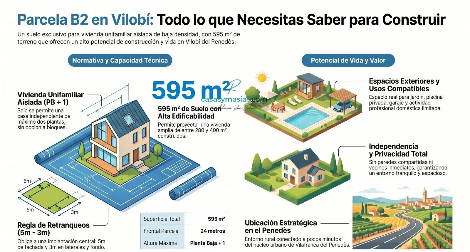 Terreny residencial en venda a Avinyonet del Penedès, imagen 2