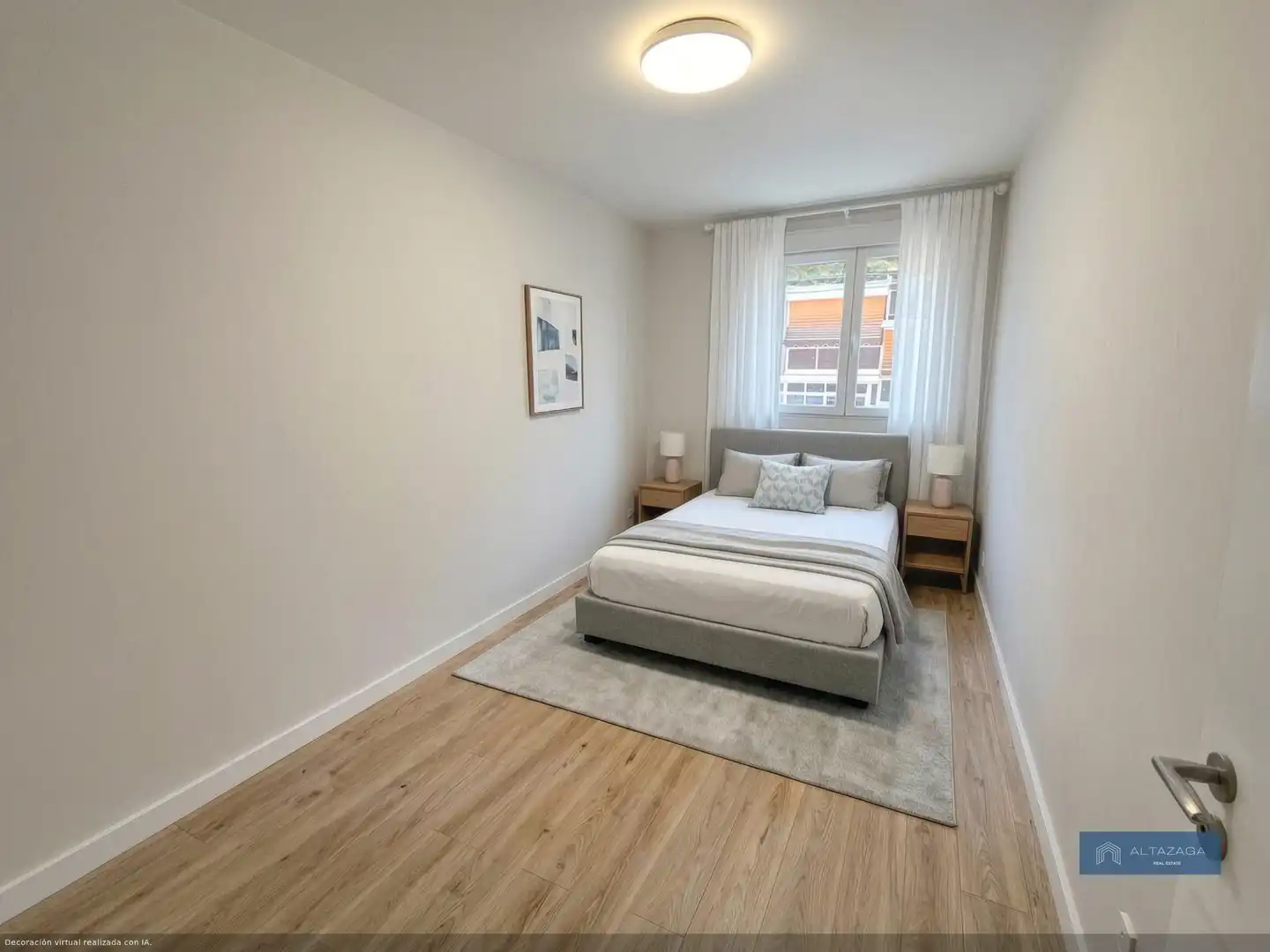 Schlafzimmer von Wohnung zum Verkauf in San Sebastián de los Reyes mit Klimaanlage, Terrasse und Alarm