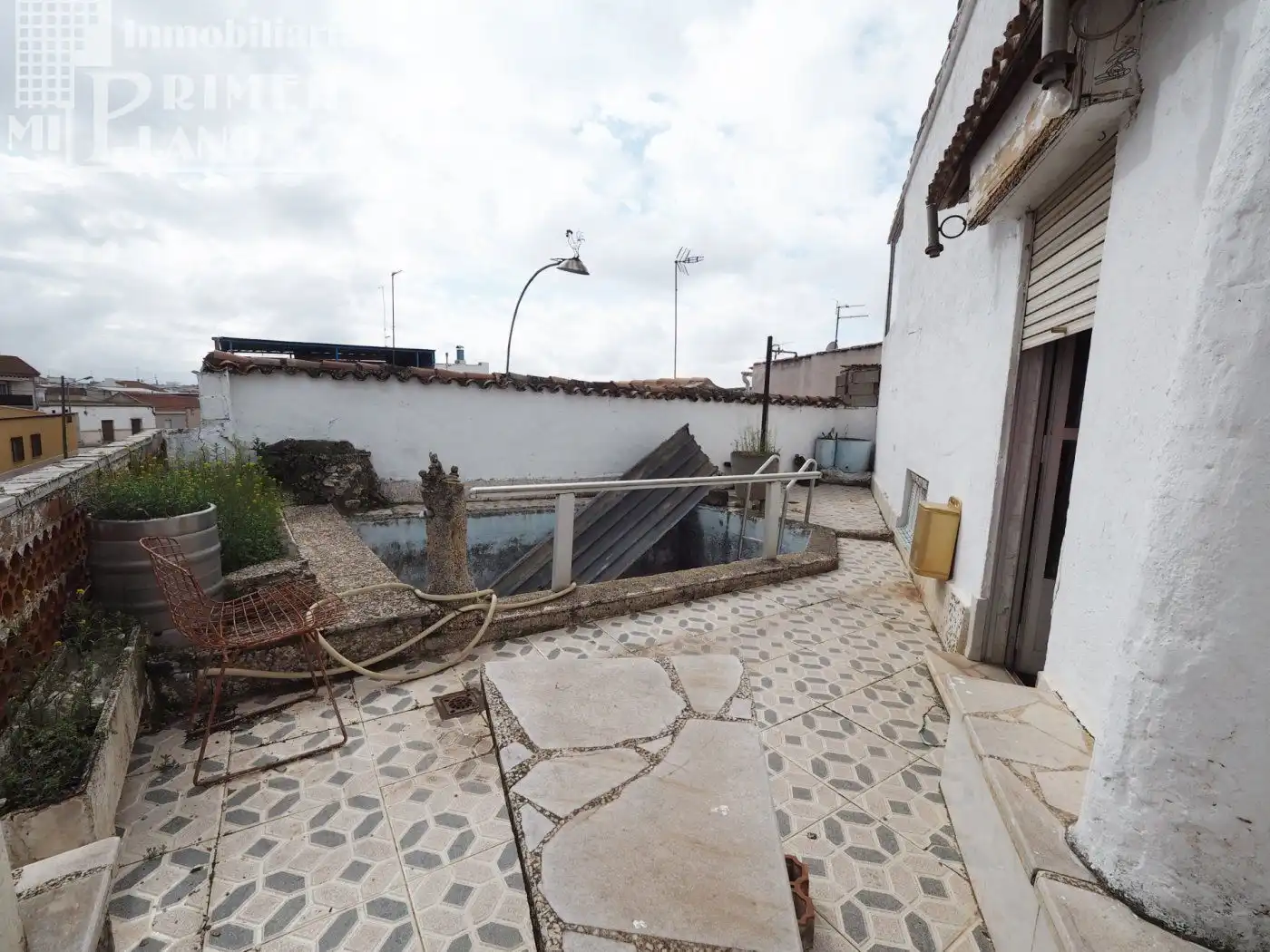 Vista exterior de Casa o chalet en venta en Tomelloso con Piscina