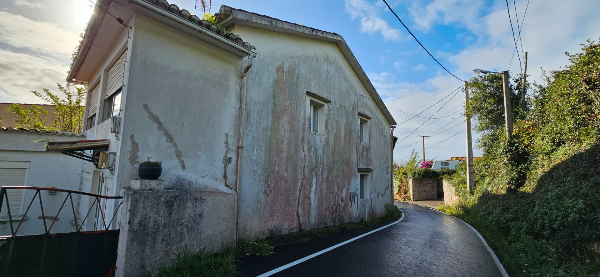 Vista exterior de Casa adosada en venta en Ares con Amueblado