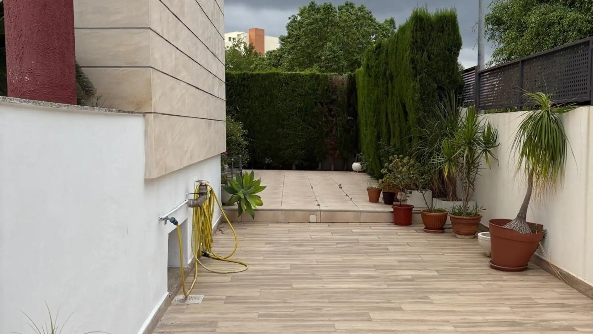 Terrace of Single-family semi-detached for sale in Gandia  with Air Conditioner, Private garden and Terrace