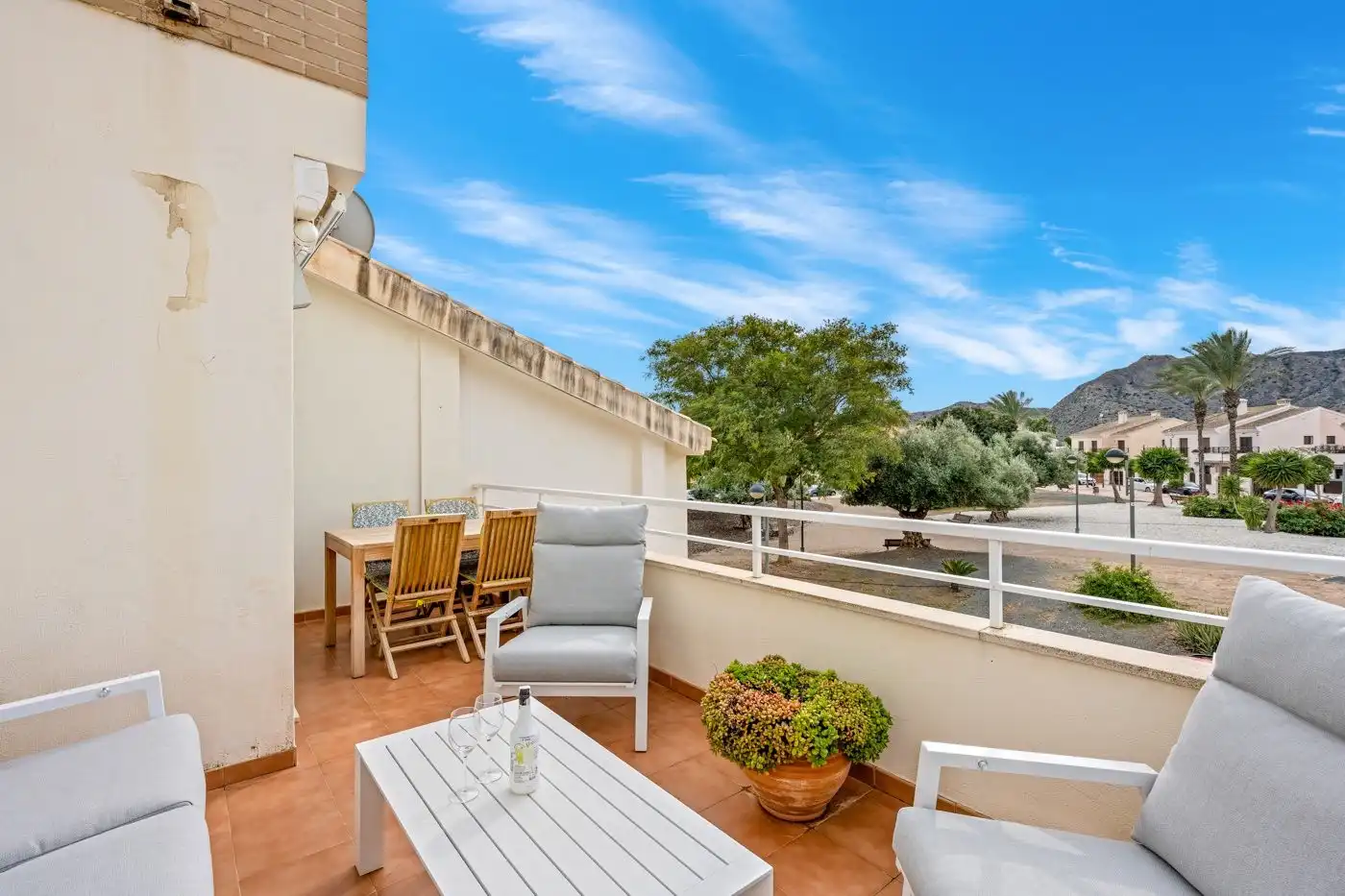 Terrace of Apartments for sale in Torre-Pacheco  with Terrace, Storage room and Furnished