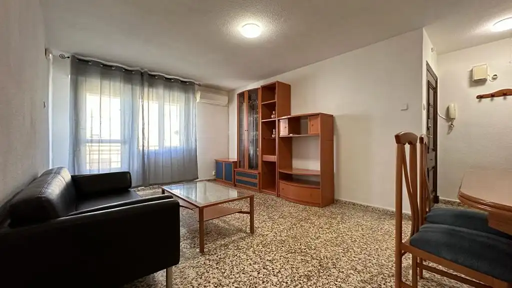 Sala d'estar de Pis de lloguer en Cartagena amb Aire condicionat, Calefacció i Terrassa