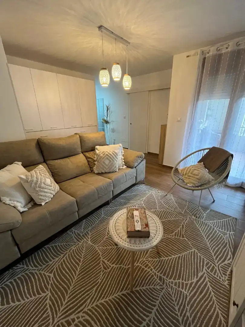 Sala de estar de Piso en venta en Suances con Calefacción, Amueblado y Lavadora