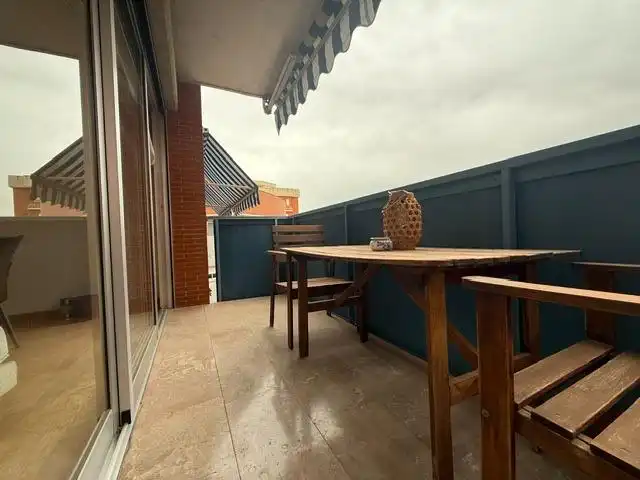 Terraza de Piso de alquiler en Murcia con Aire acondicionado, Calefacción y Jardín privado