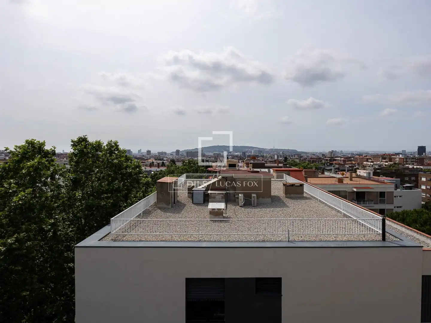 Terrace of Flat for rent in Barcelona  with Air Conditioner, Heating and Furnished