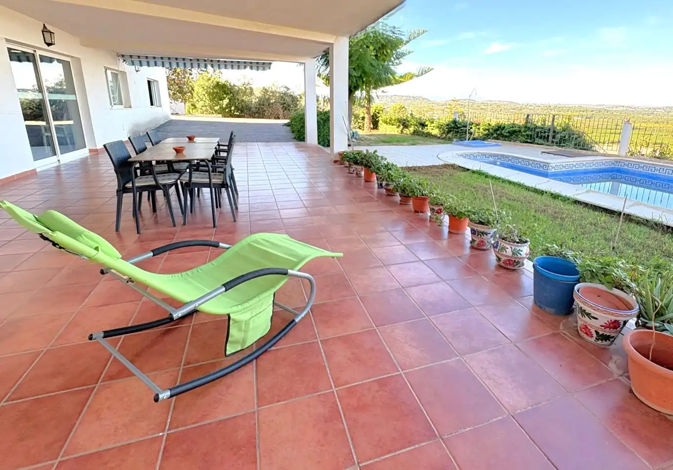 Terraza de Casa o chalet en venta en Chiva con Aire acondicionado, Jardín privado y Terraza