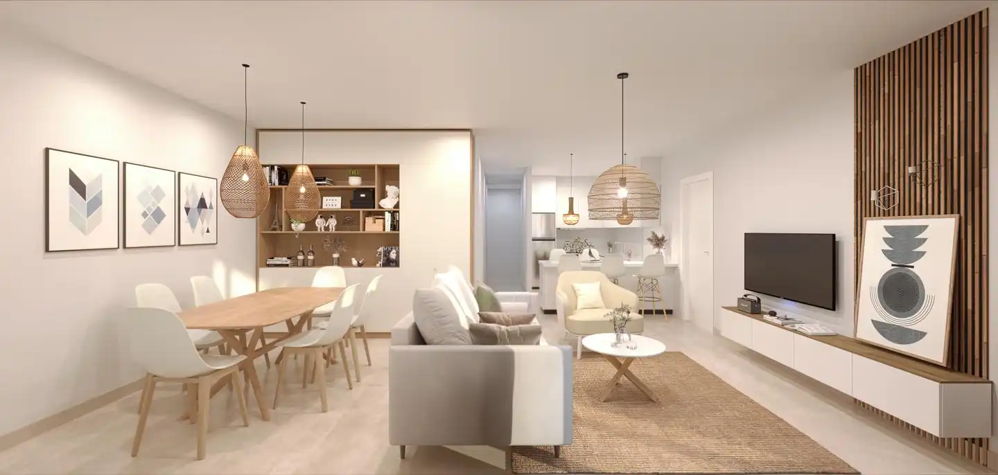 Living room of Ground floor for sale in Vera  with Air Conditioner, Terrace and Furnished