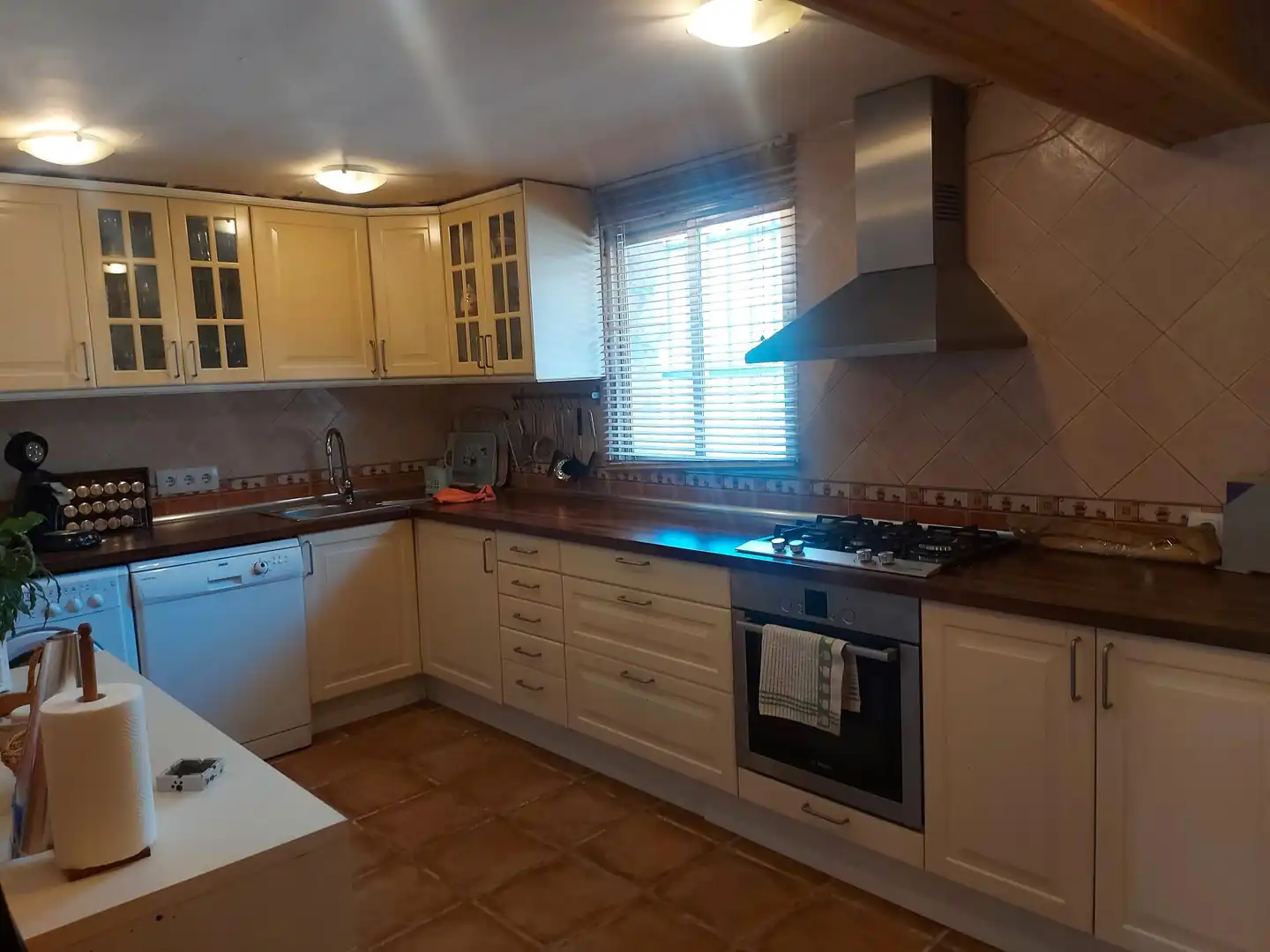 Cocina de Casa o chalet en venta en Navas del Rey con Aire acondicionado, Calefacción y Jardín privado