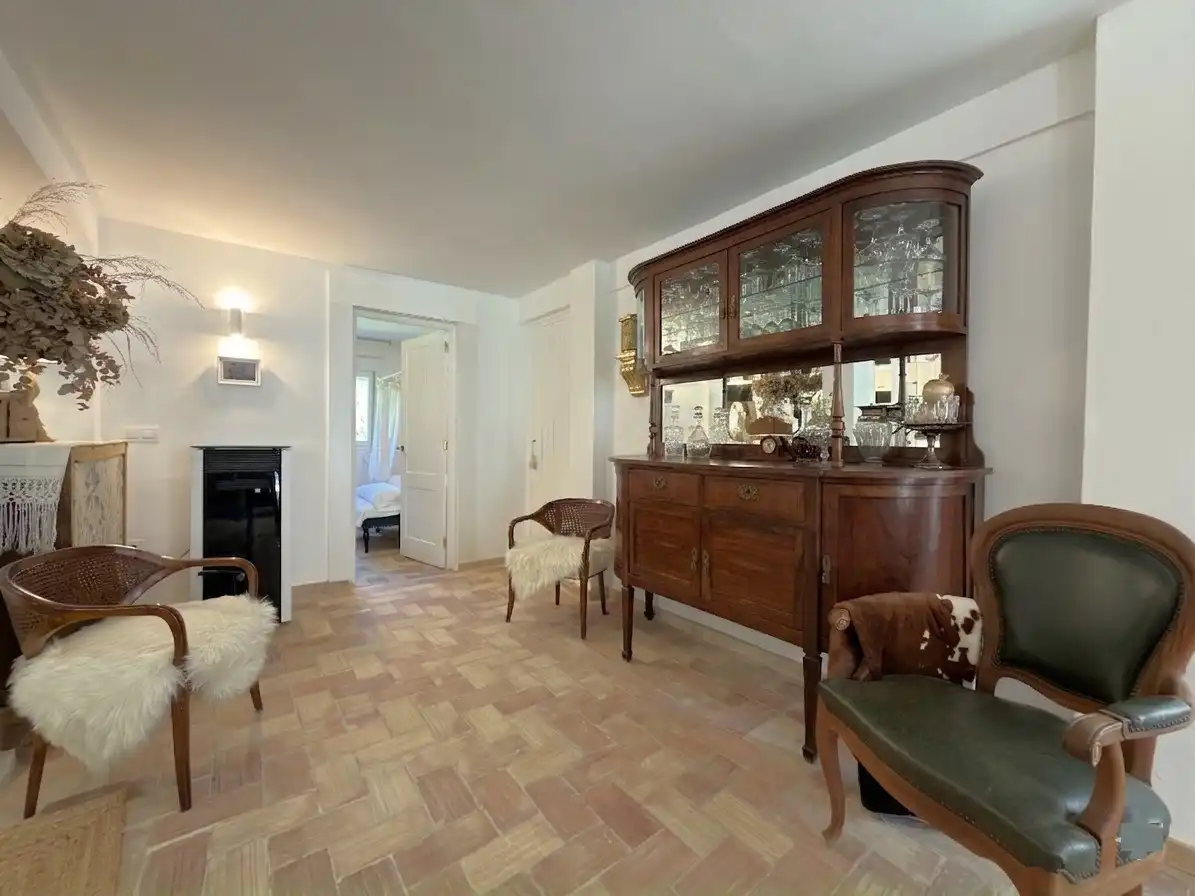 Sala d'estar de Casa o xalet en venda en Náquera amb Aire condicionat, Jardí privat i Terrassa