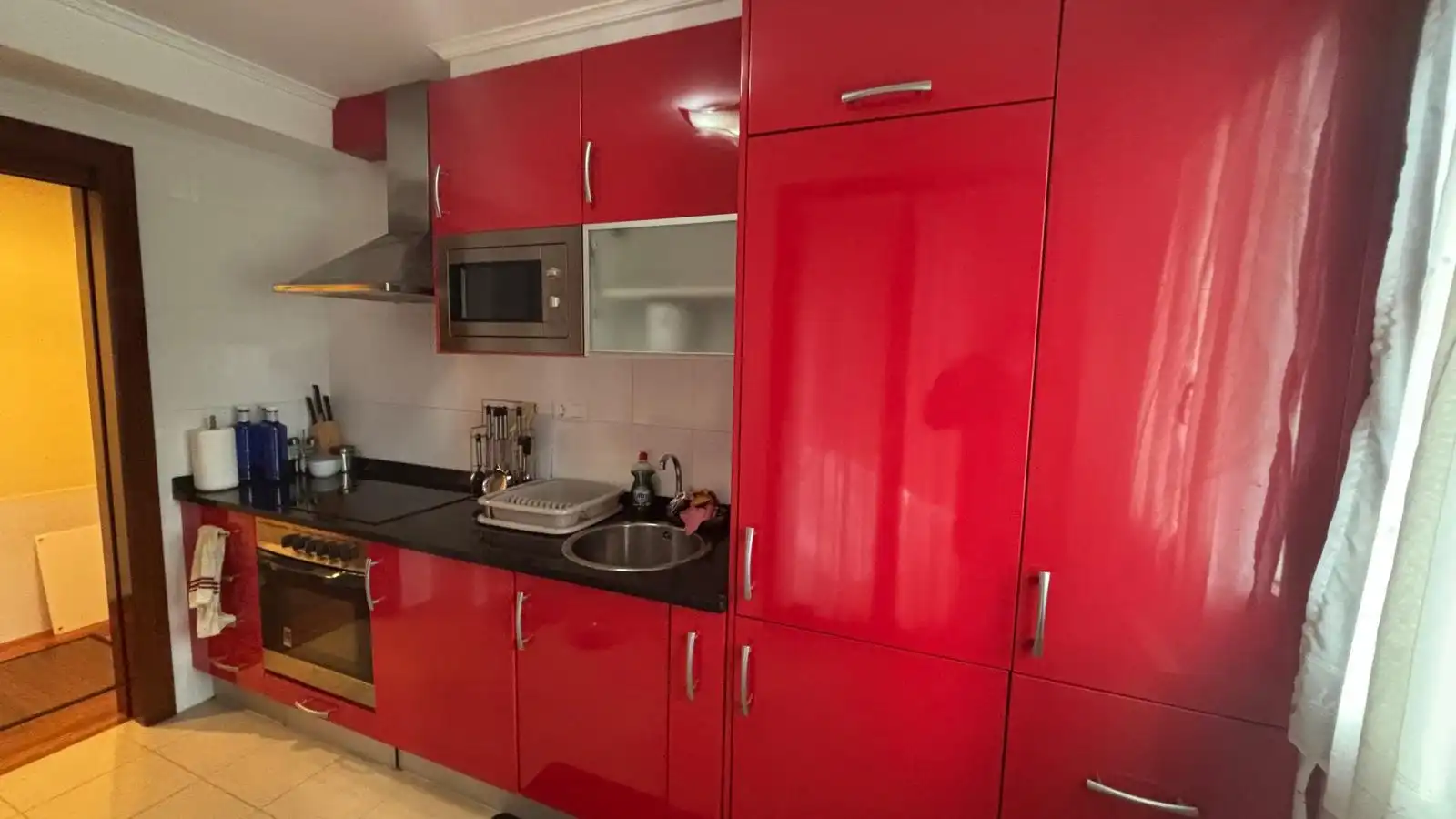 Küche von Wohnung zum Verkauf in Ramales de la Victoria mit Heizung, Terrasse und Möbliert