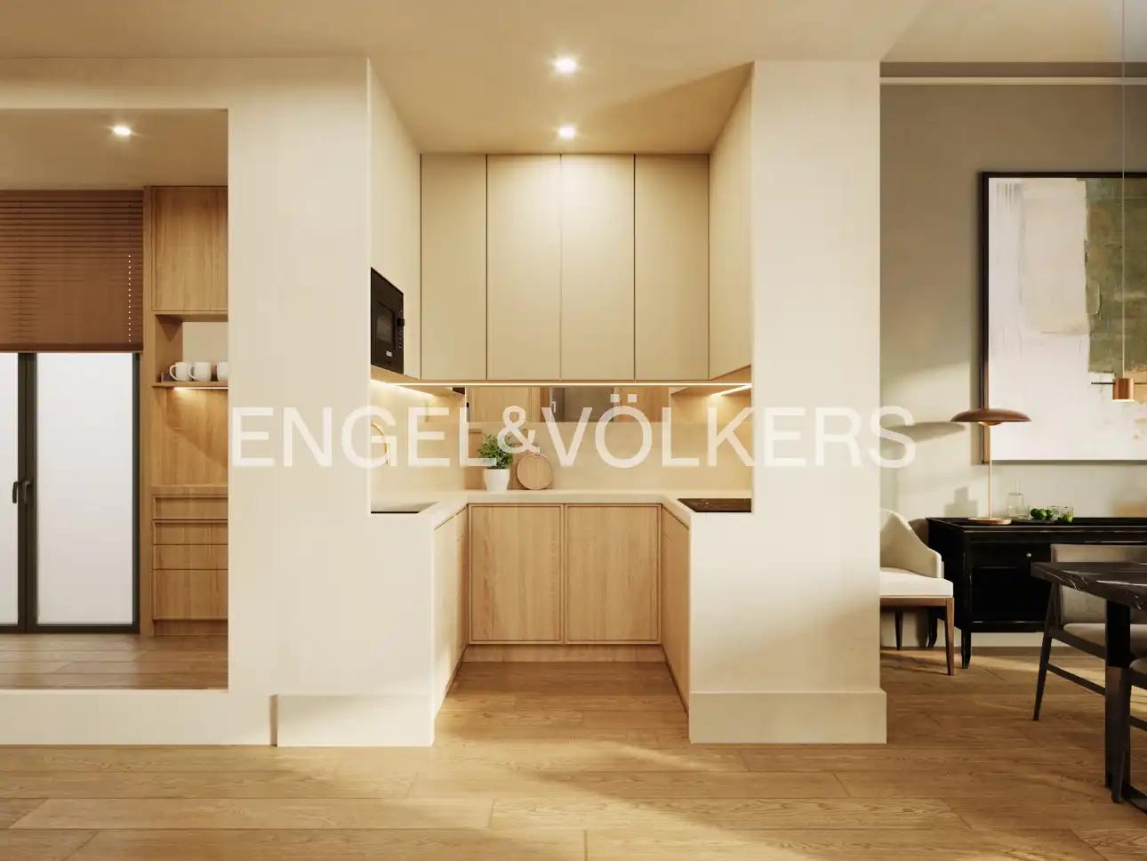 Kitchen of Flat for sale in Barcelona  with Air Conditioner and Heating