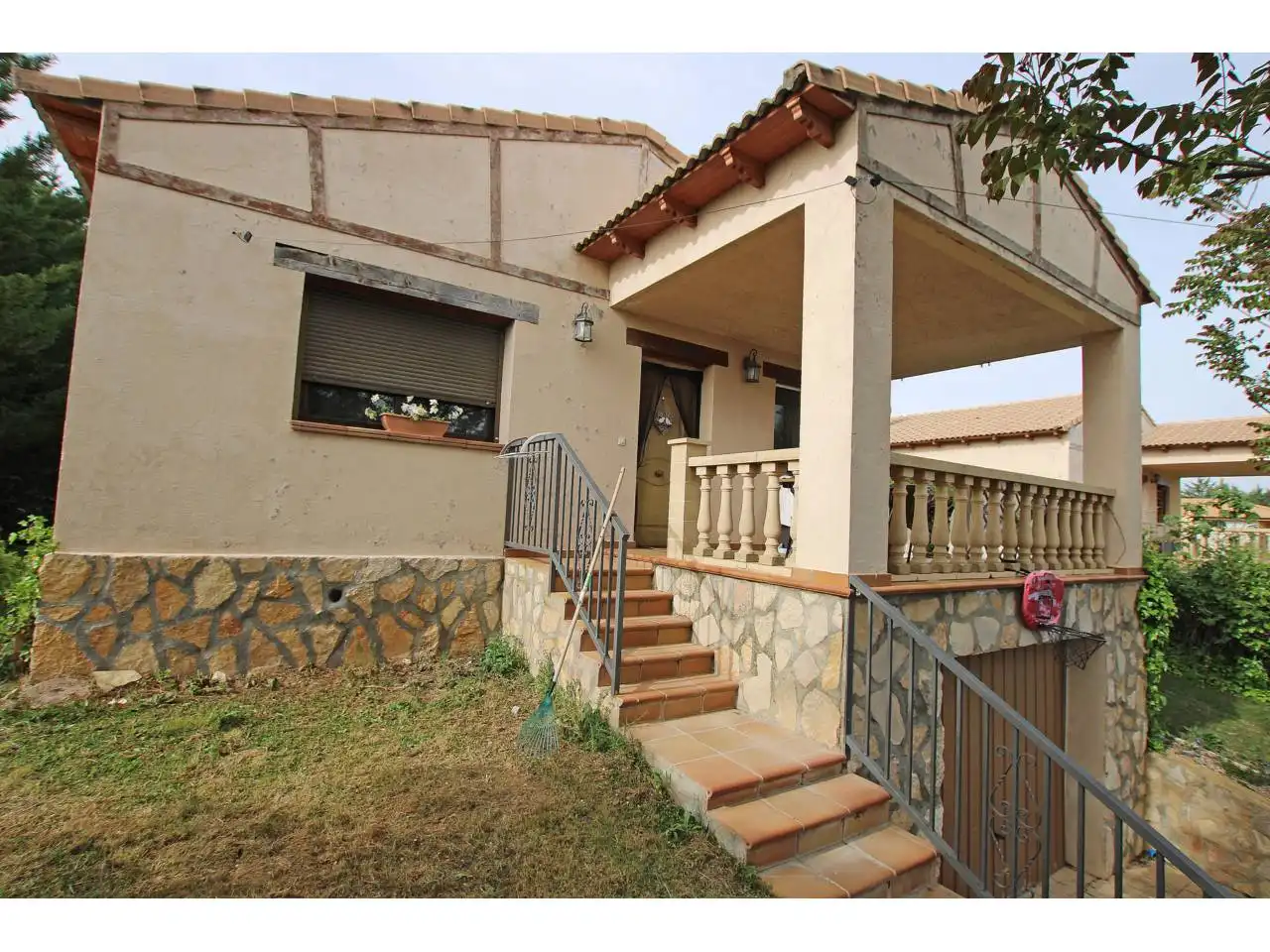 Exterior view of Houses for sale in Trijueque  with Private garden and Terrace