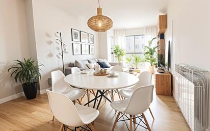 Dining room of Flat for sale in  Madrid Capital  with Heating, Storage room and Community pool