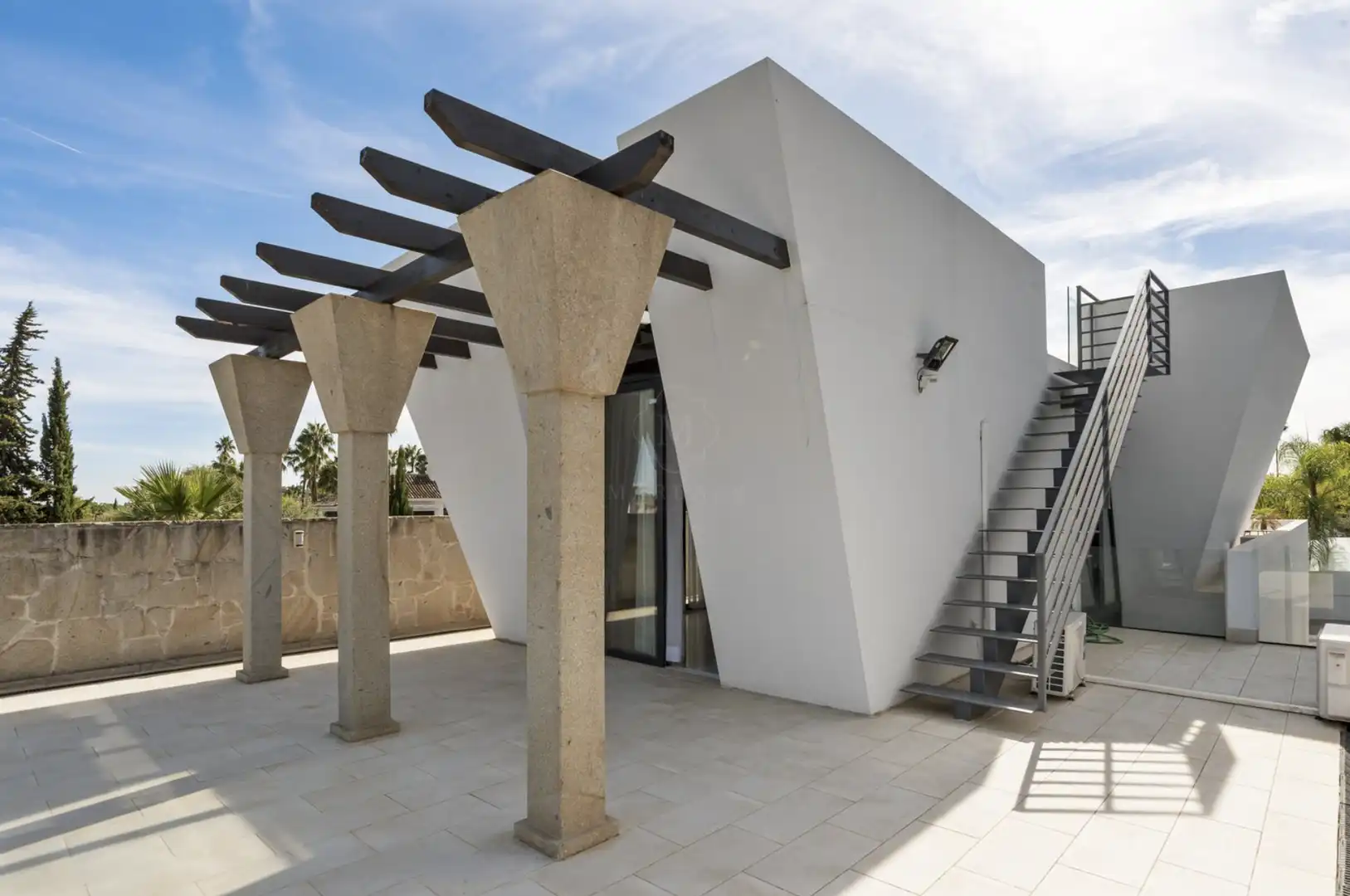 Terrace of Houses for rent in Marbella  with Air Conditioner, Private garden and Swimming Pool