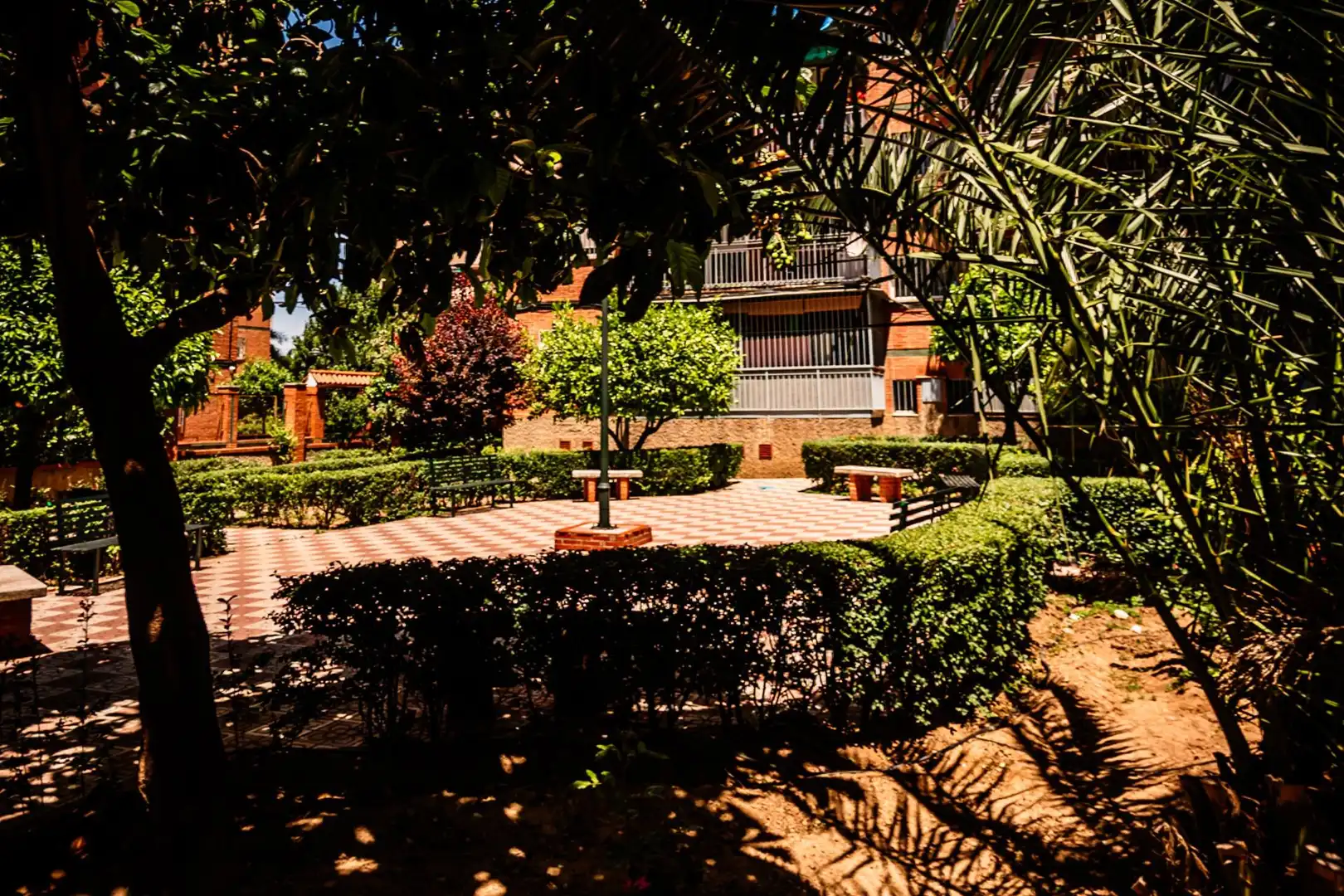 Garden of Flat for sale in Granada