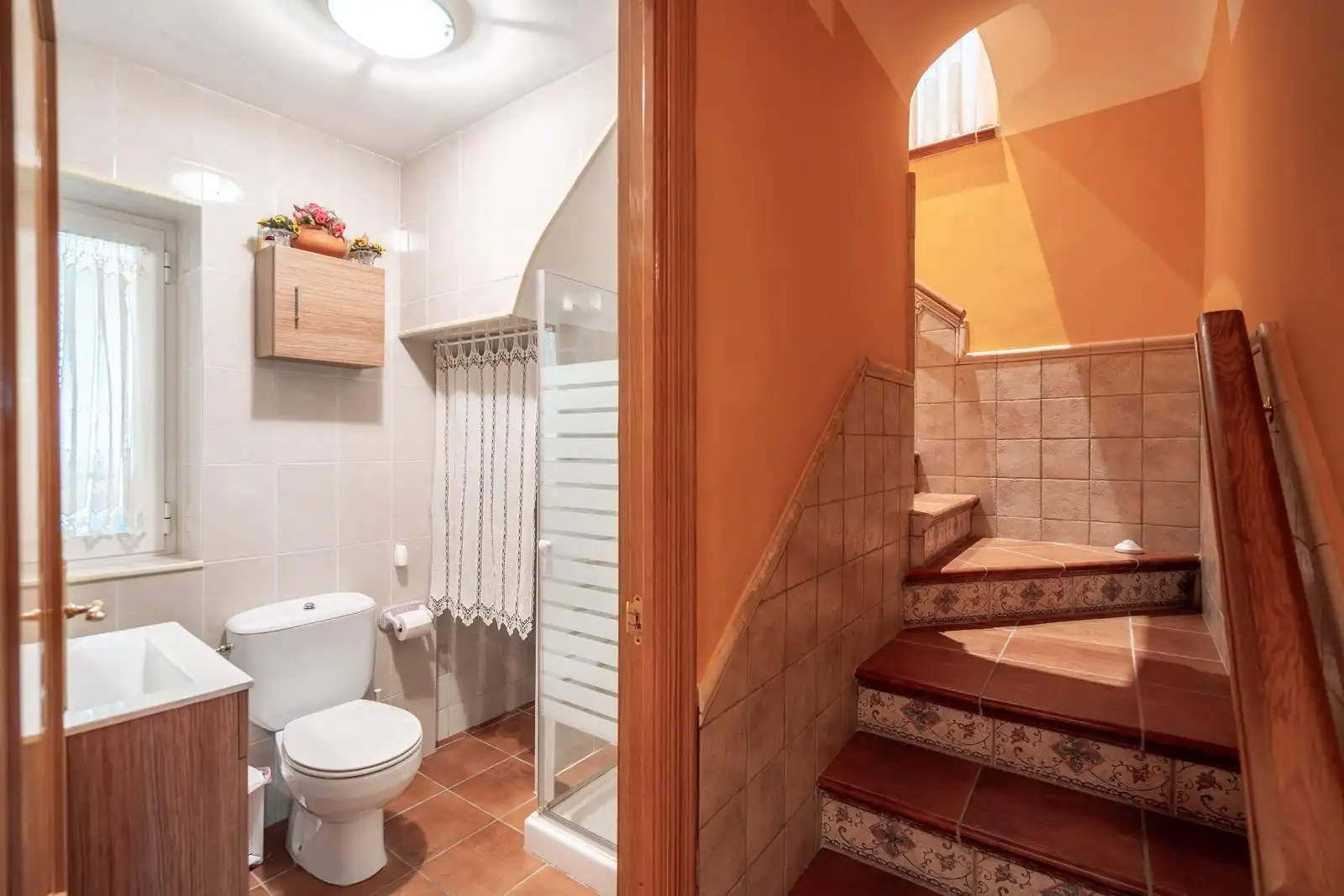 Baño de Finca rústica en venta en El Barraco  con Calefacción, Jardín privado y Terraza