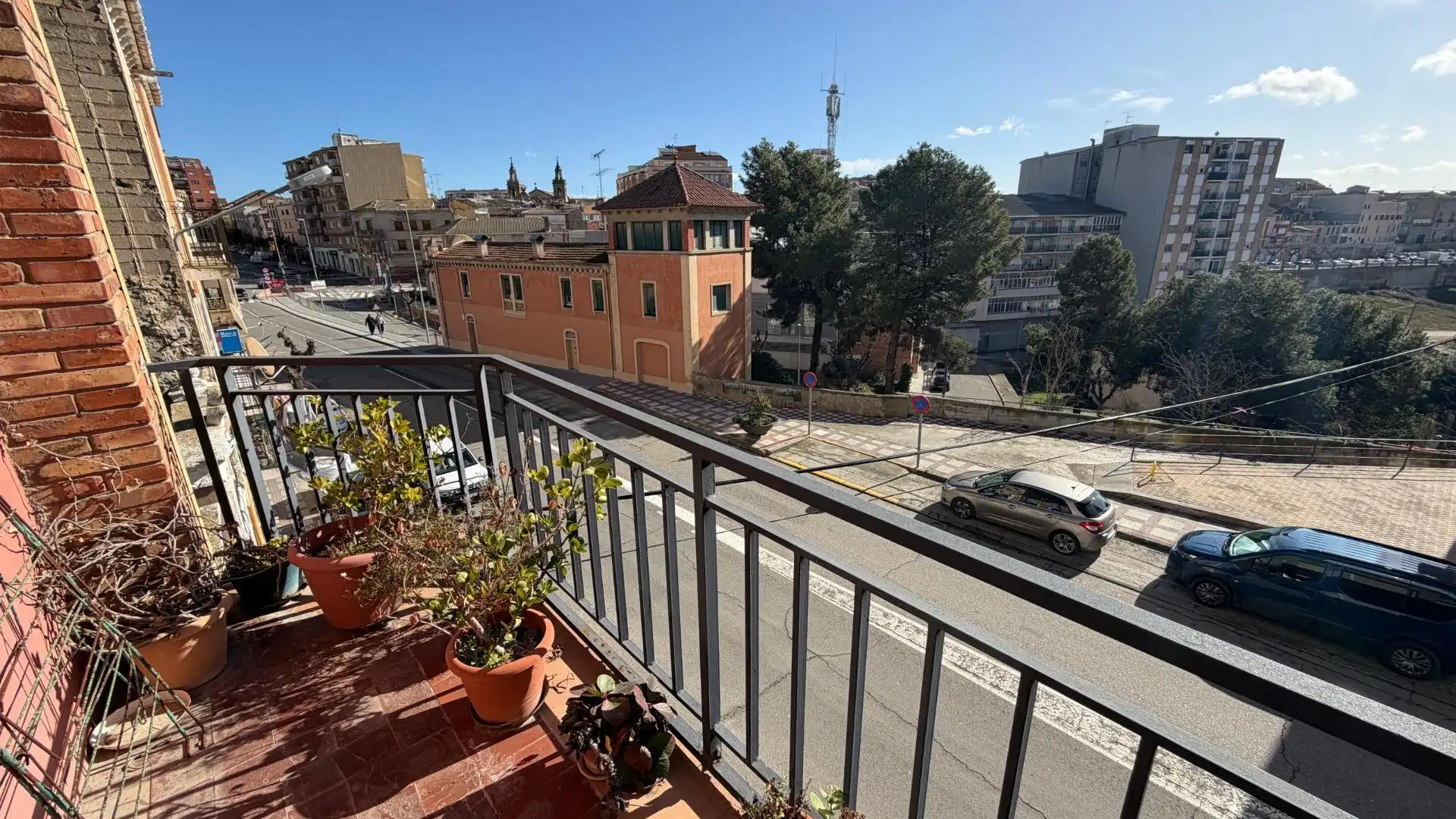 Exterior view of Flat for sale in Cervera  with Heating, Terrace and Storage room