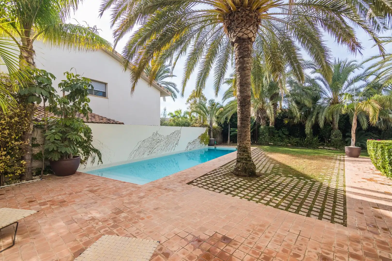 Garten von Haus oder Chalet zum Verkauf in Elche / Elx mit Klimaanlage, Heizung und Privatgarten