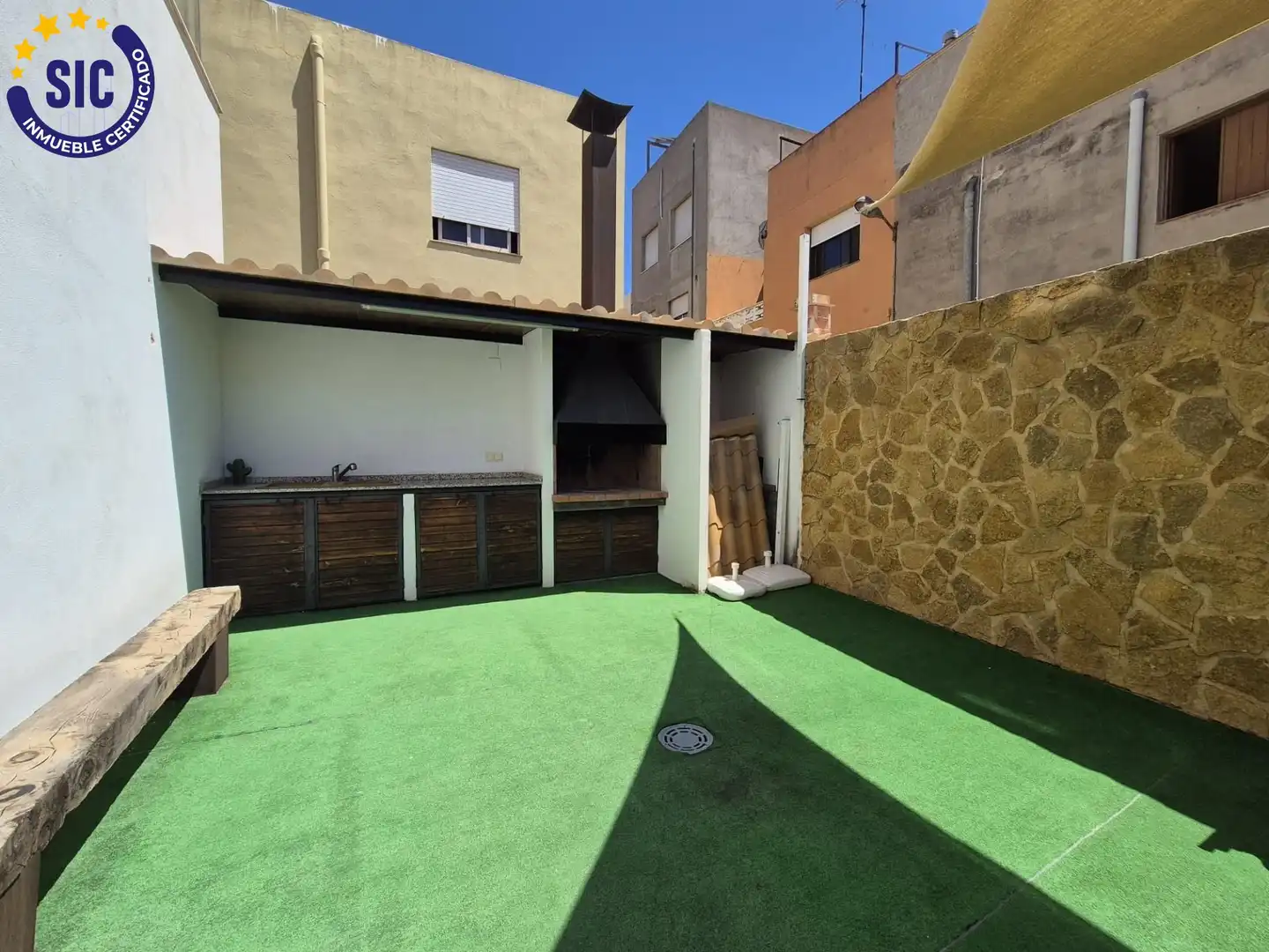 Terraza de Casa o chalet en venta en Les Alqueries / Alquerías del Niño Perdido con Aire acondicionado, Calefacción y Terraza