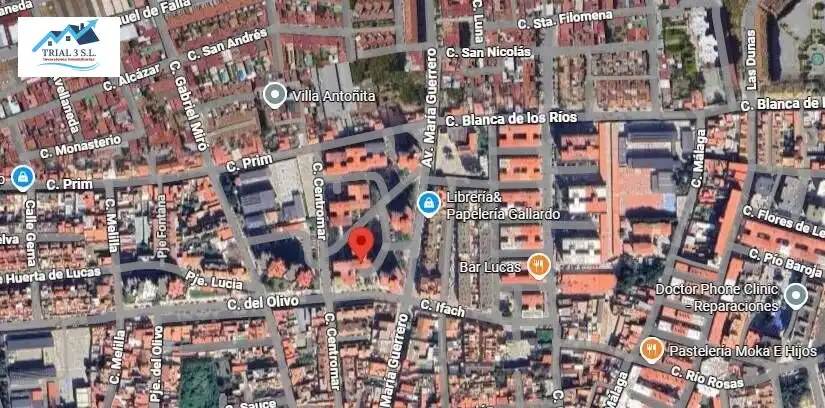 Außenansicht von Wohnung zum Verkauf in La Línea de la Concepción mit Privatgarten und Terrasse