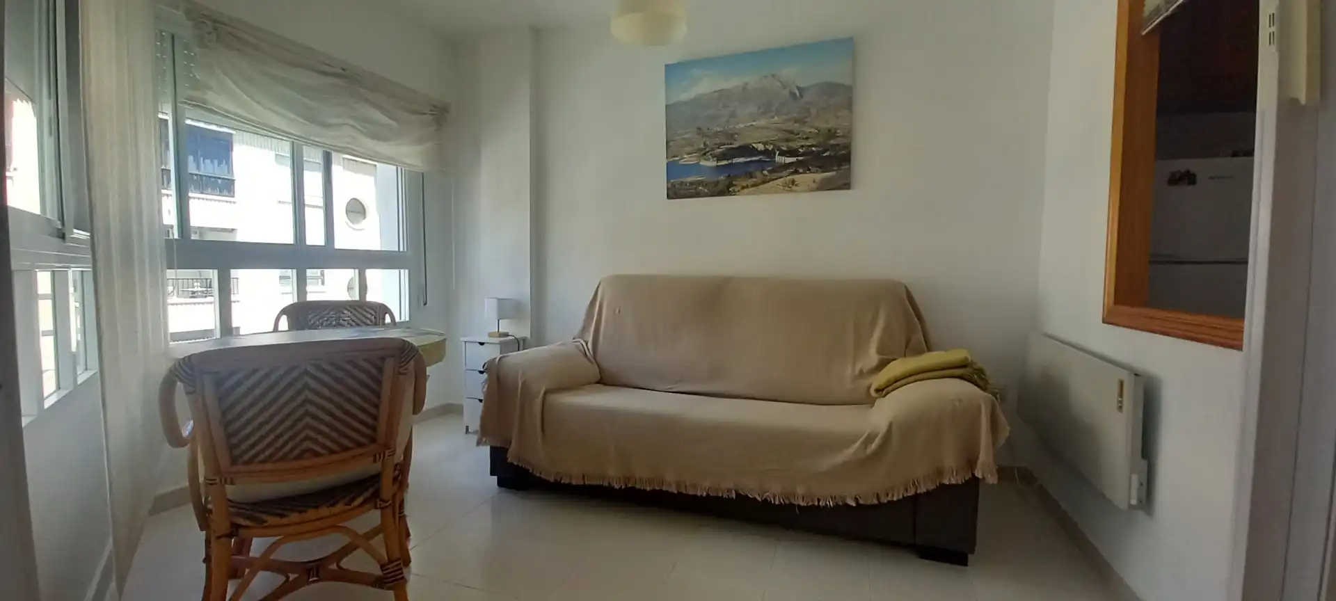 Sala de estar de Apartamento de alquiler en Gandia con Aire acondicionado, Calefacción y Amueblado