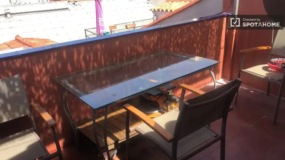 Appartamento con terrazza in affitto a Centro