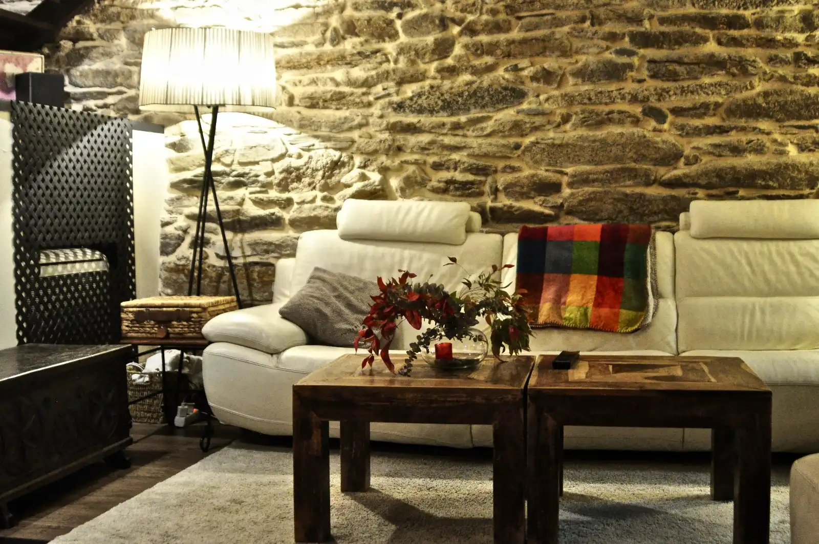 Sala de estar de Casa o chalet en venta en Lugo con Calefacción, Jardín privado y Parquet
