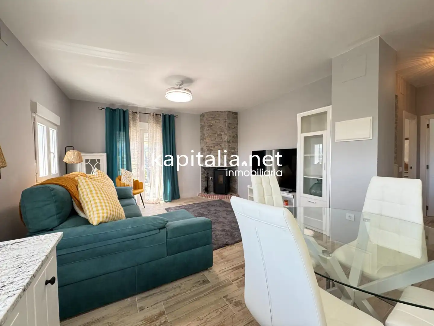 Living room of Apartments for rent in Ontinyent  with Air Conditioner, Heating and Swimming Pool