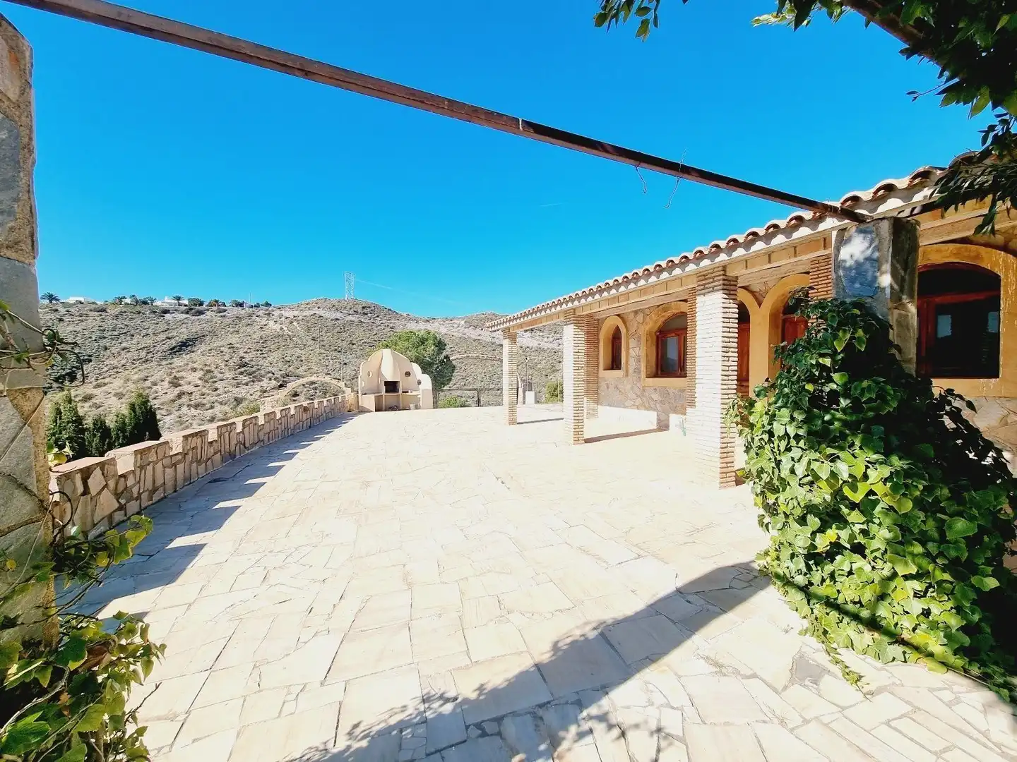 Vista exterior de Casa o chalet en venta en Cuevas del Almanzora con Aire acondicionado, Terraza y Amueblado