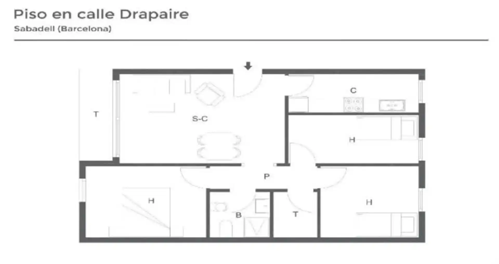 Flat for sale in Sabadell  with Balcony