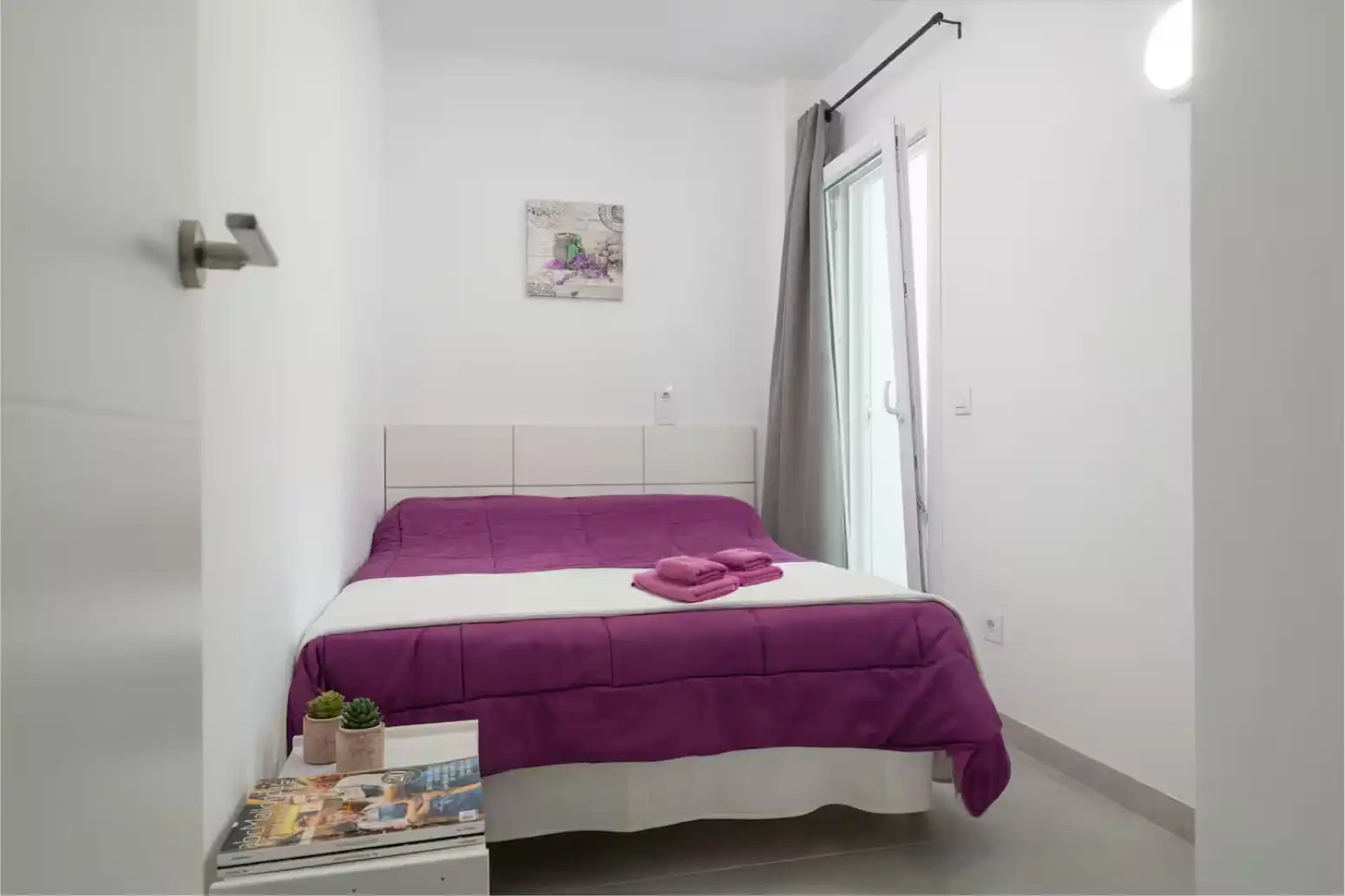 Schlafzimmer von Wohnung zur Miete in Alcúdia mit Klimaanlage, Heizung und Terrasse