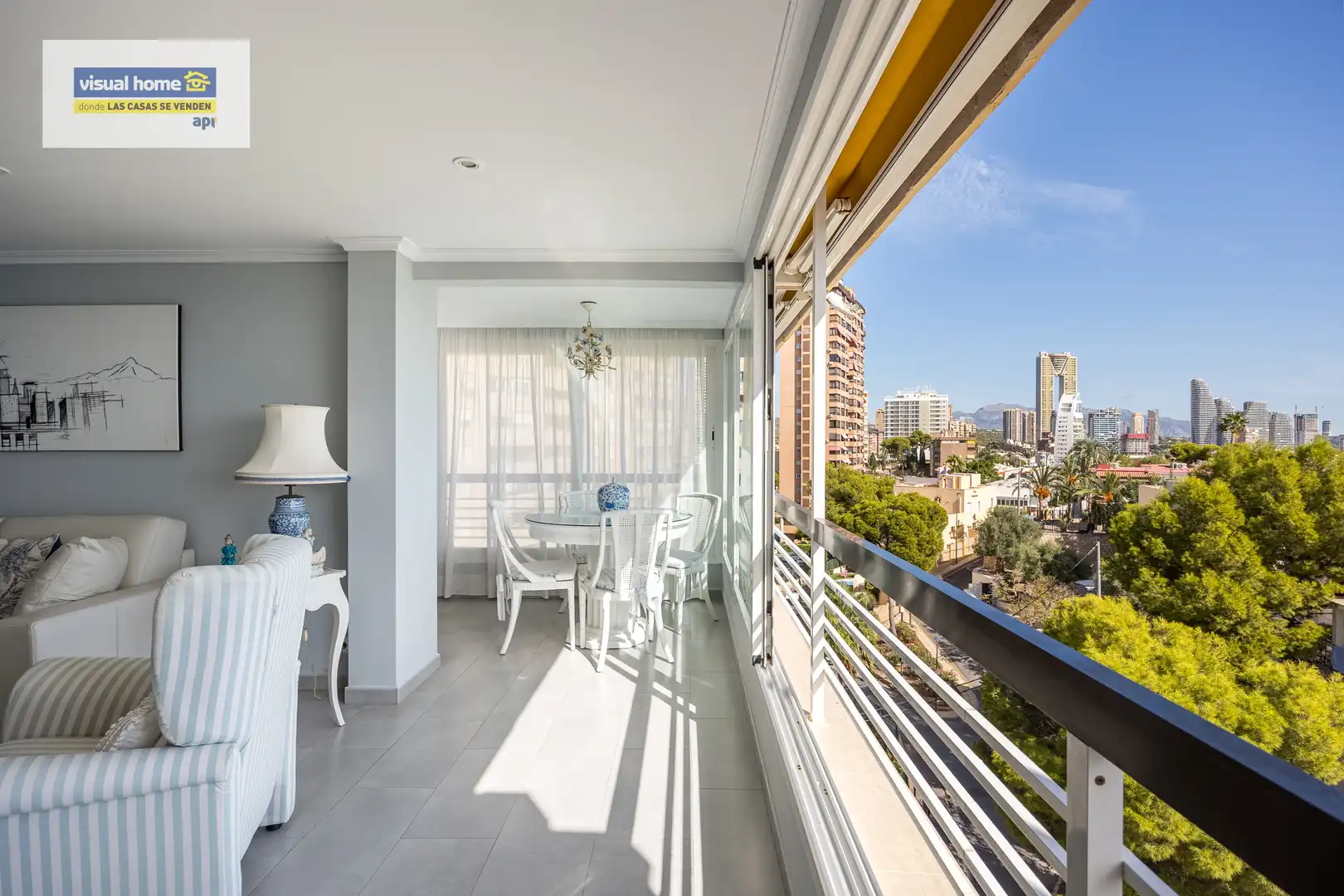 Balcony of Flat for sale in Playa Poniente