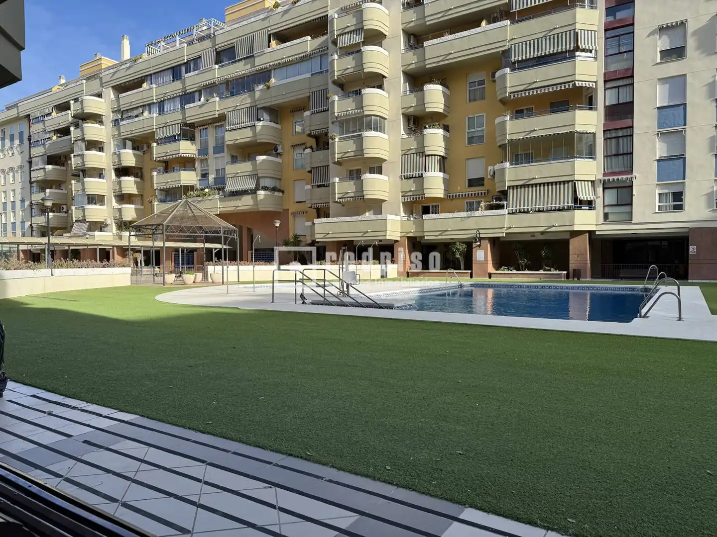 Swimming pool of Flat for sale in Málaga  with Private garden, Terrace and Swimming Pool