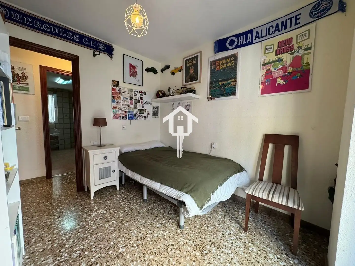 Schlafzimmer von Wohnung zum Verkauf in Alicante / Alacant mit Privatgarten und Balkon