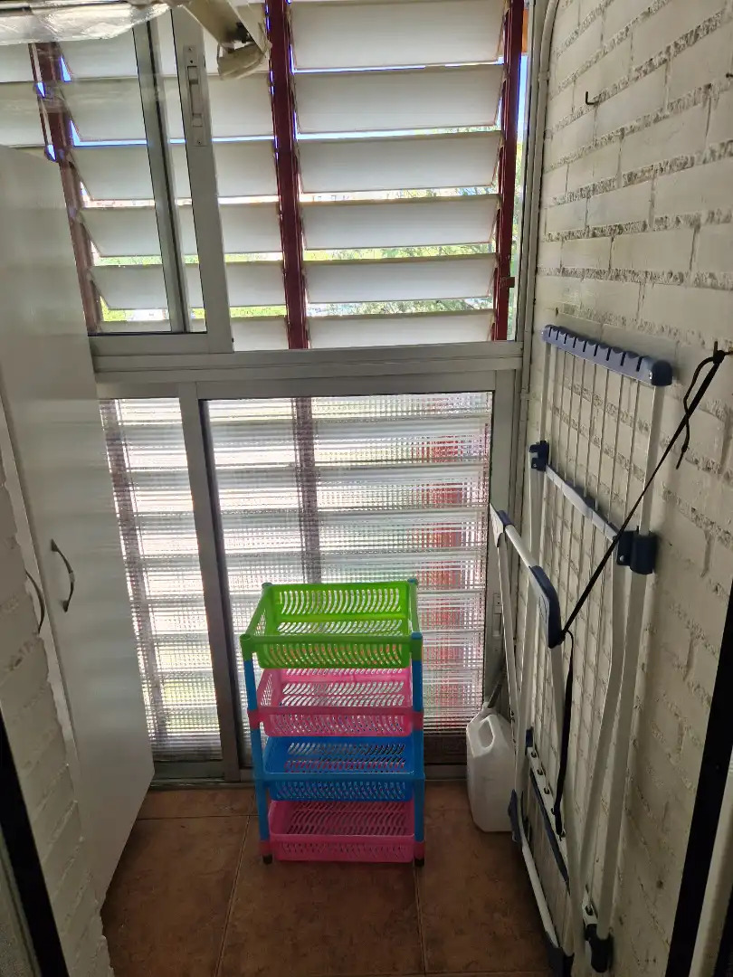 Terrasse von Wohnung zur Miete in Zaragoza mit Heizung, Möbliert und Ofen