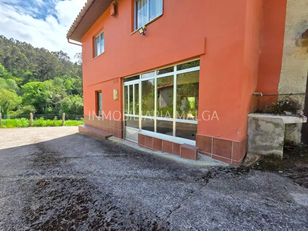 Vista exterior de Casa o xalet en venda en Colunga amb Parquet, Traster i Moblat
